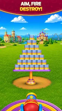 Royal Smash! - Physics Puzzle Image