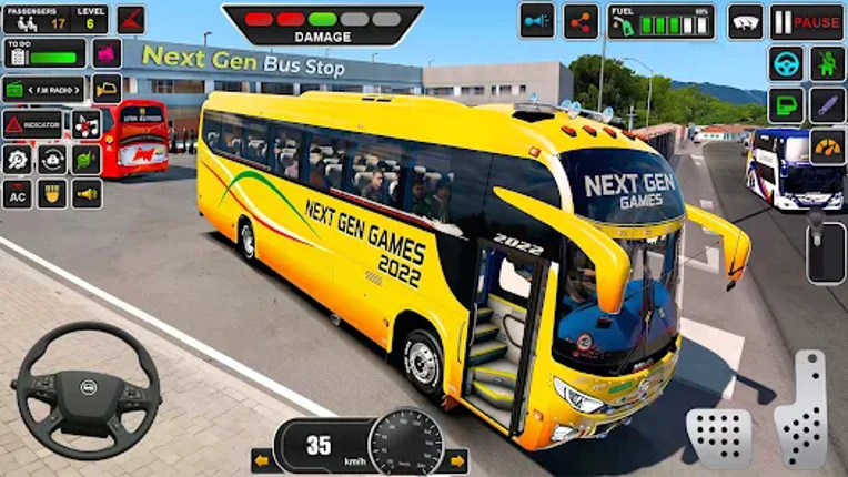 Real Offroad Bus Driving 3D Image