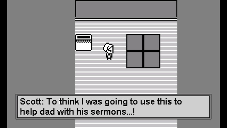 Welcome to Scott's Story in the World of Our Church and Halloween: Visual Novel Image