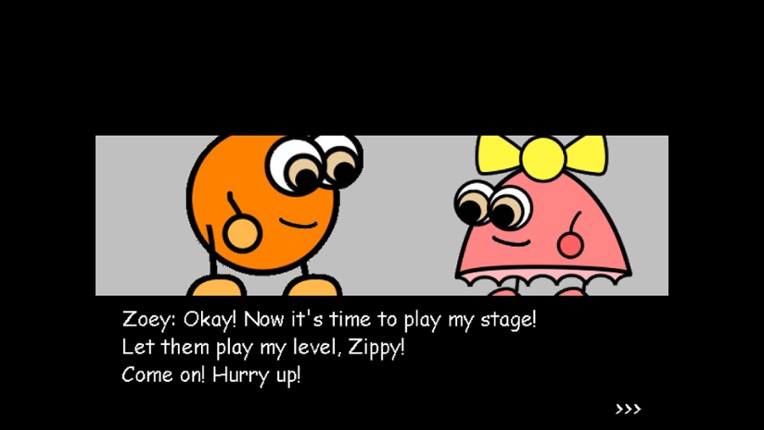Welcome to the World of Zippy the Circle: Visual Novel Image