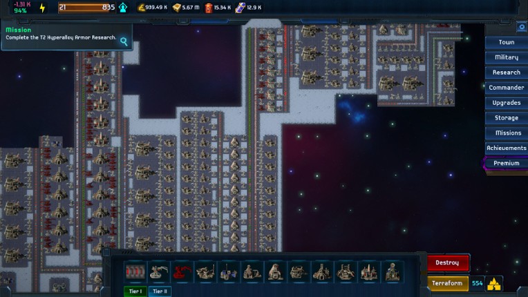 Planetary Factory Idle screenshot