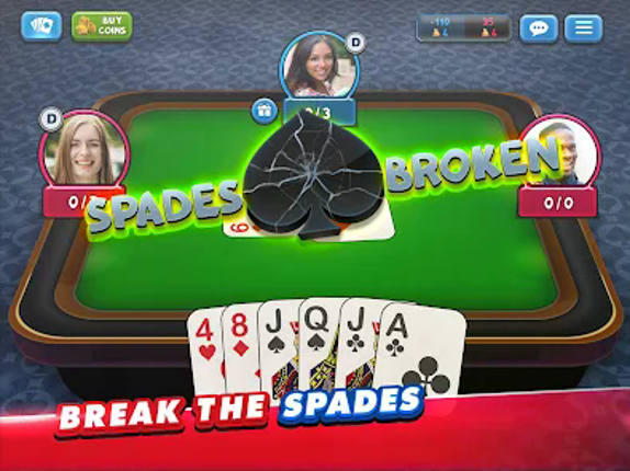 Spades Plus - Card Game screenshot