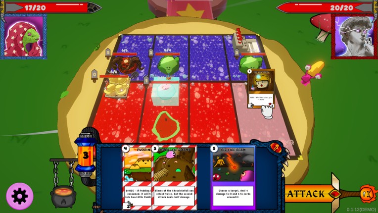 Gelecard: Guerreiros Gelatinosos screenshot