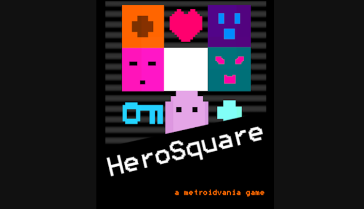 HeroSquare - the square metroidvania Game Cover