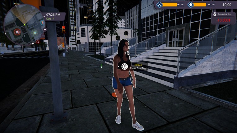 Homeless Life Simulator screenshot