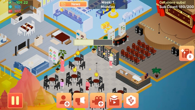 InstaTok Tycoon screenshot