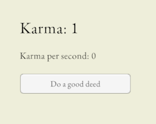 karma clicker Image
