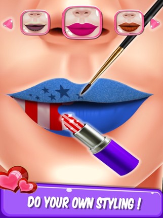 Lip Makeup Art DIY screenshot