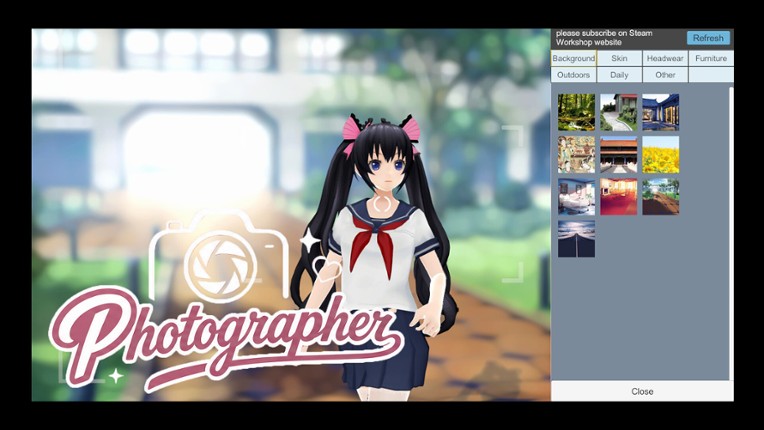 Photographer screenshot