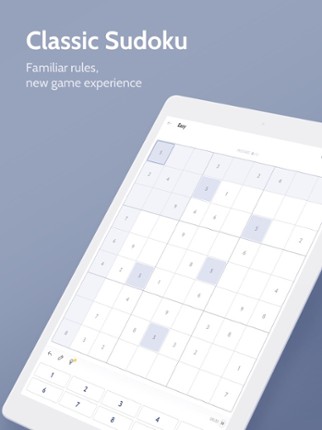 Sudoku - logic number puzzle Image