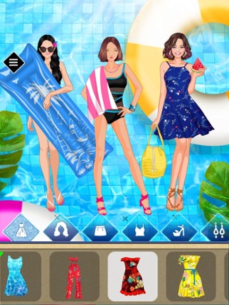 Summer Dress Up game Image