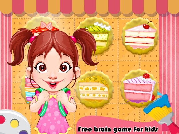 Sweet Cake Coloring - Make a cake game Image