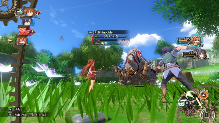 Trails in the Sky 1st Chapter screenshot