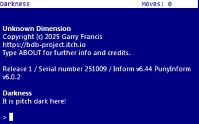 Unknown Dimension screenshot