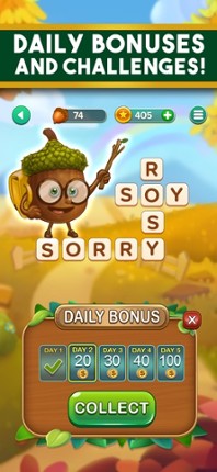 Word Nut Crossword Puzzle Game Image