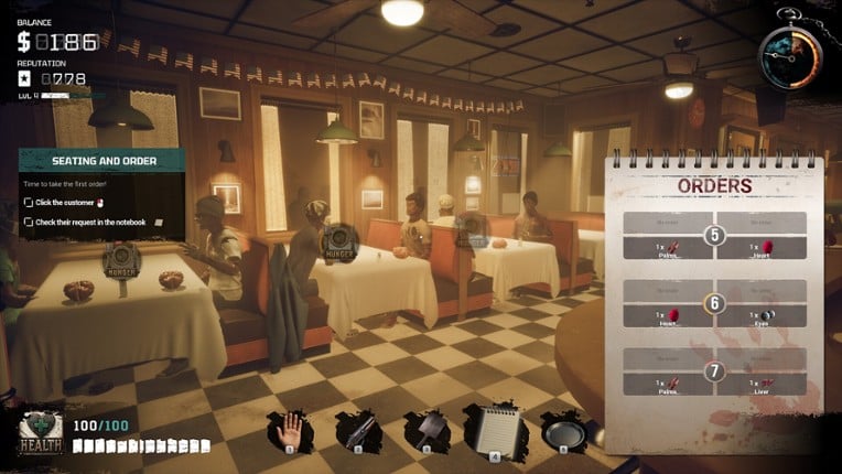 Zombie Diner Simulator screenshot