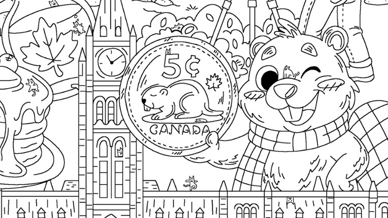 100 Cats Lost In Canada Find & Color screenshot