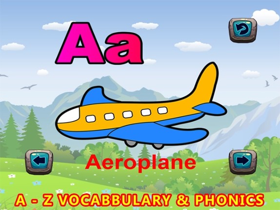 ABC First Words Vocabulary -  Coloring Book Games screenshot