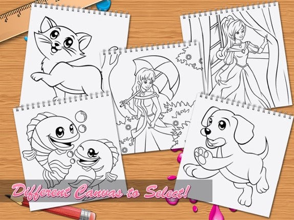 Amazing Princess Coloring In screenshot