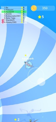 Aquapark Slide.io screenshot
