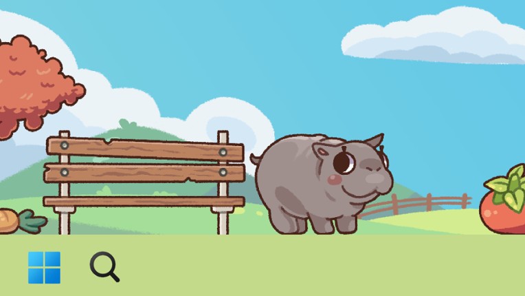 Baby Pygmy Hippo Zoo screenshot