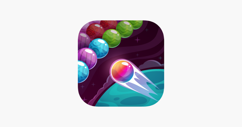 Bubble Shooter Planets Image