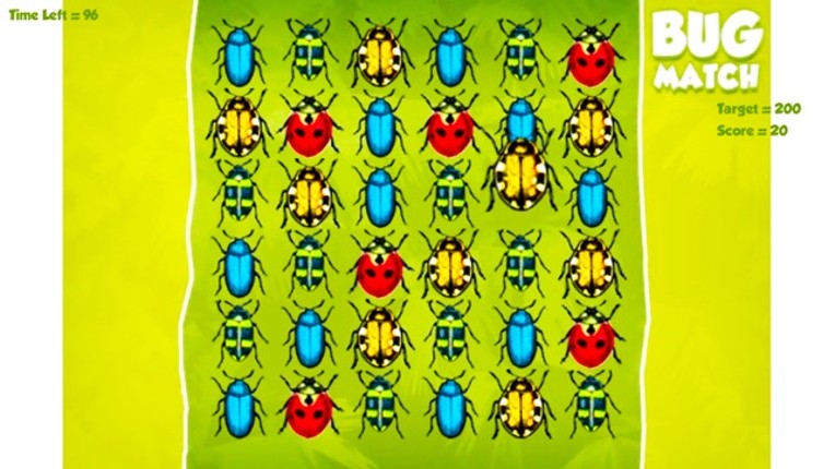 Bugs Match Game 2016 : Good Match screenshot