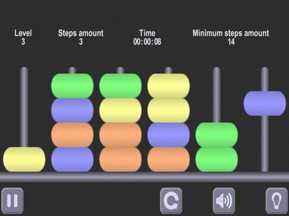 Color Heap Puzzle. Pro Image