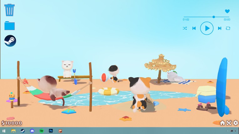 Desktop Cat Cafe screenshot