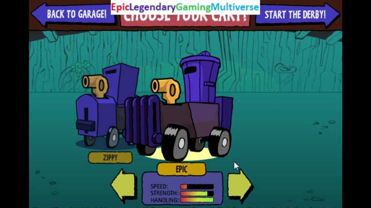 Ed, Edd n Eddy: Cul de Sac Smash II - Wheels of Fury screenshot