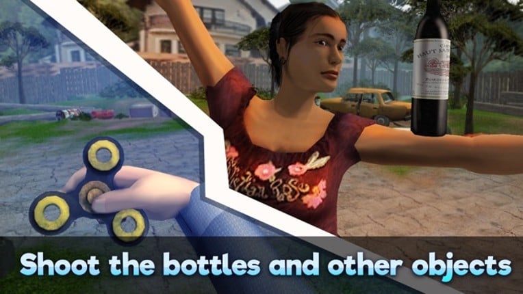 Fidget Spinner Bottle Flip Image