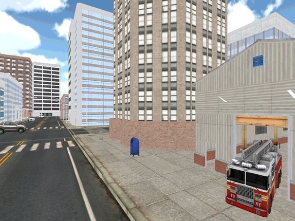 Fire-fighter 911 Emergency Truck Rescue Sim-ulator screenshot
