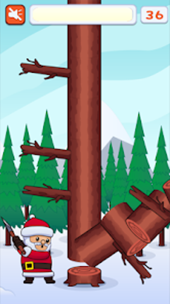 Lumberjack Santa Claus Image