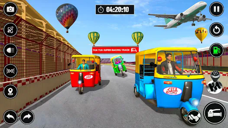 City Taxi Auto Rickshaw Game screenshot