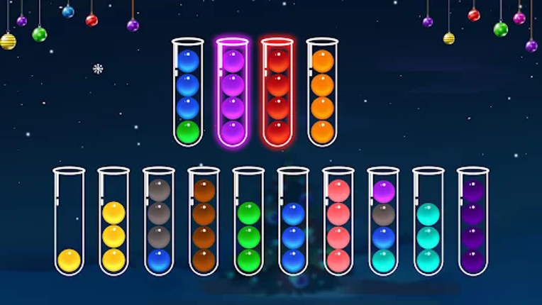 Bubble Sort Color Puzzle screenshot