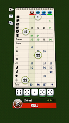 Yatzy Multiplayer Dice Game screenshot