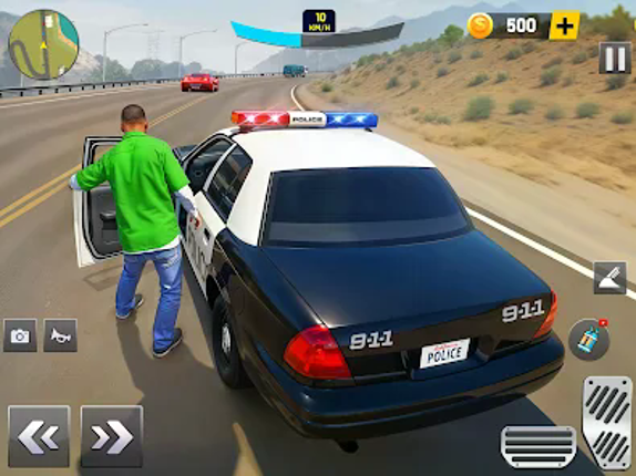 Highway Police Chase Cop Games screenshot