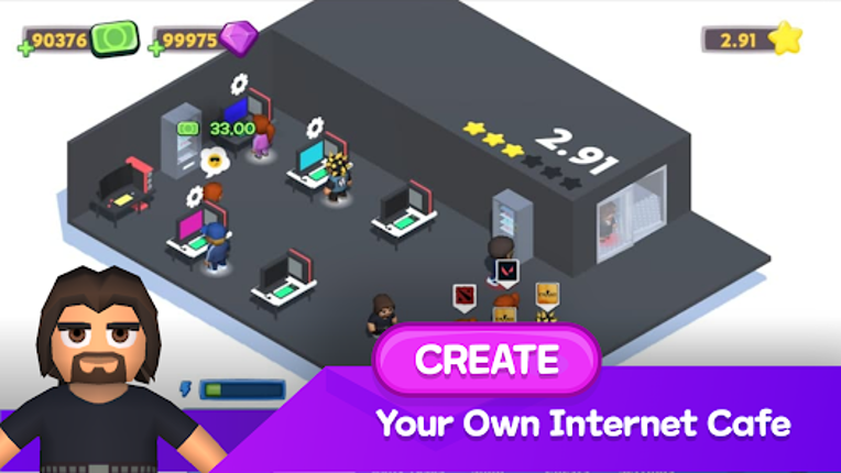 Internet Cafe Creator Idle Image