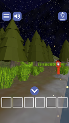 The starry night and fireflies screenshot