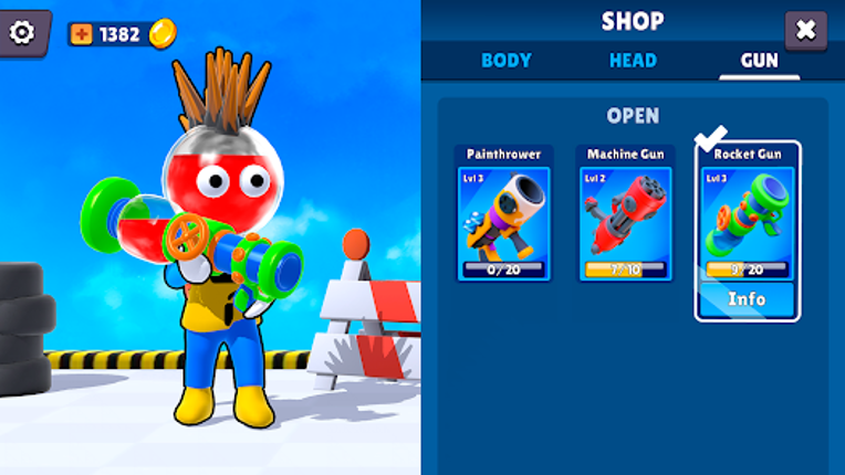 Dye Hard - Color War screenshot