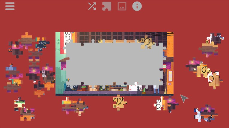 Daylife in Japan: Pixel Art Jigsaw Puzzle screenshot