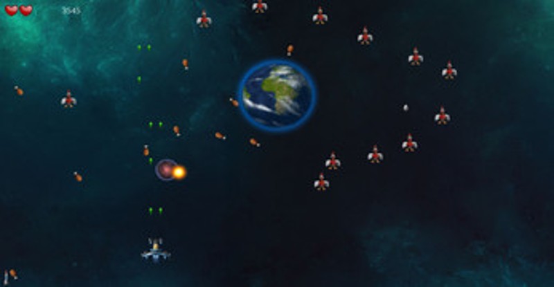 Chicken Invaders DX screenshot