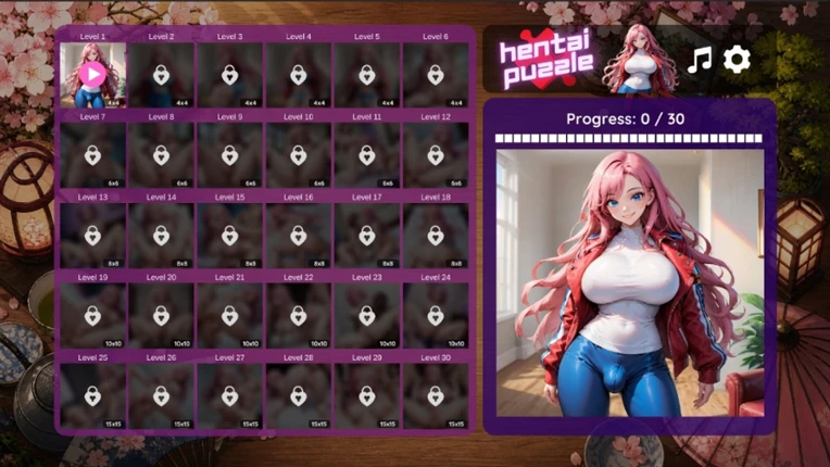 Hentai Puzzle: Valentine Image