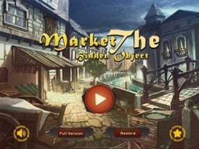 Hidden Objects in Market Place Image