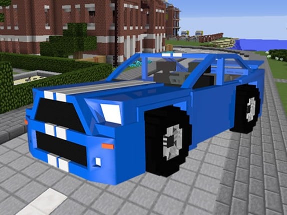 Minecraft Cars Hidden Keys Game Cover