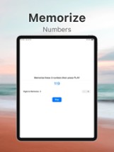 Number Recall Memory Trainer Image