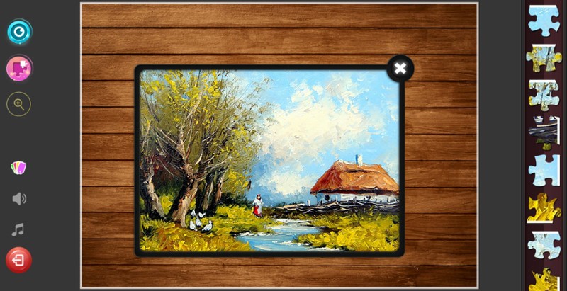 Paintings Jigsaw Puzzles screenshot