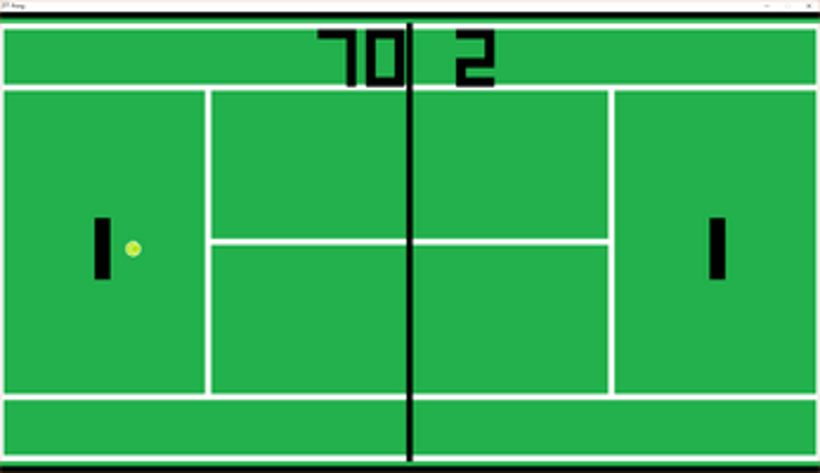 Pong screenshot