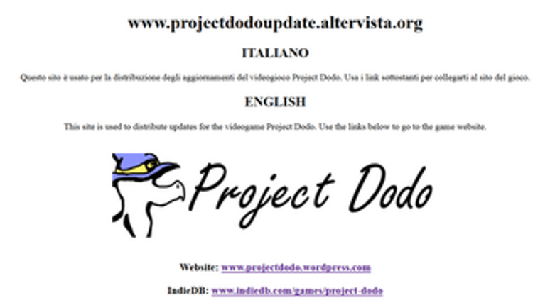 Project Dodo Image