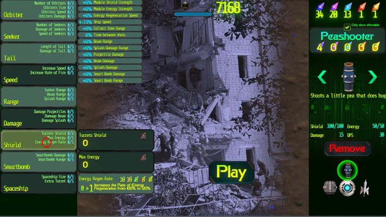 Retro Rocket Raiders screenshot